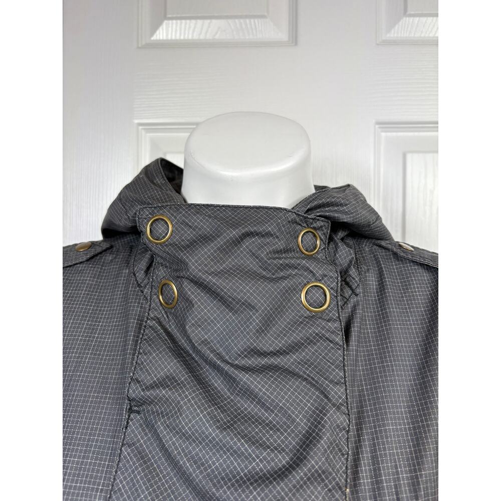 Free People Gray Hooded Jacket Rain - Picture 5 of 12